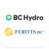 BC Hydro and Fortis logos
